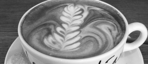 Coffee latte art
