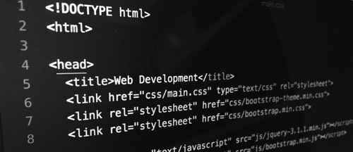 Screen with html
